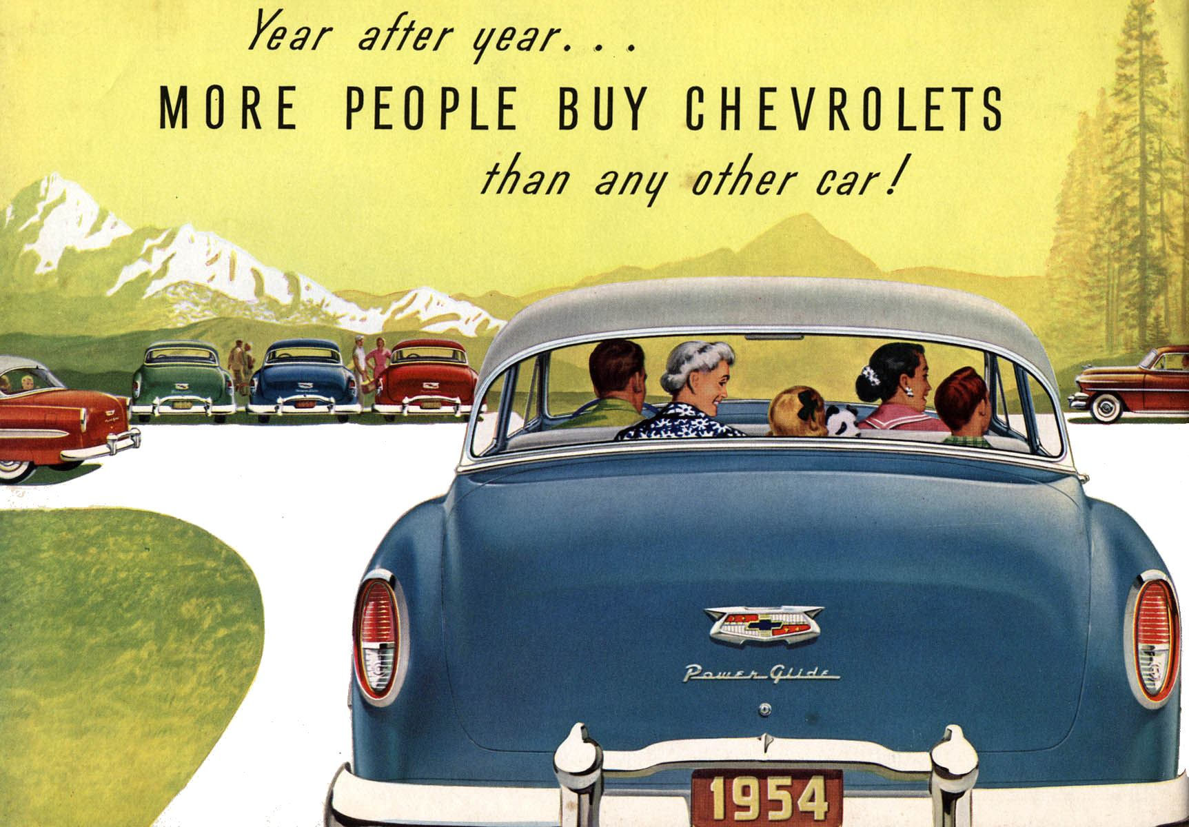 1954 Chevrolet Brochure Page 10